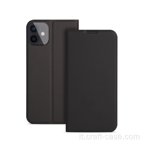 Supporto magnetico Flip Cover protettiva Flip Cover in pelle